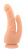 Двойной фаллоимитатор Naked Legend Stripper 8,5", 22 см